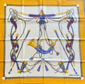 DANIEL LA FORET foulard carré scarf schal seide silk soie