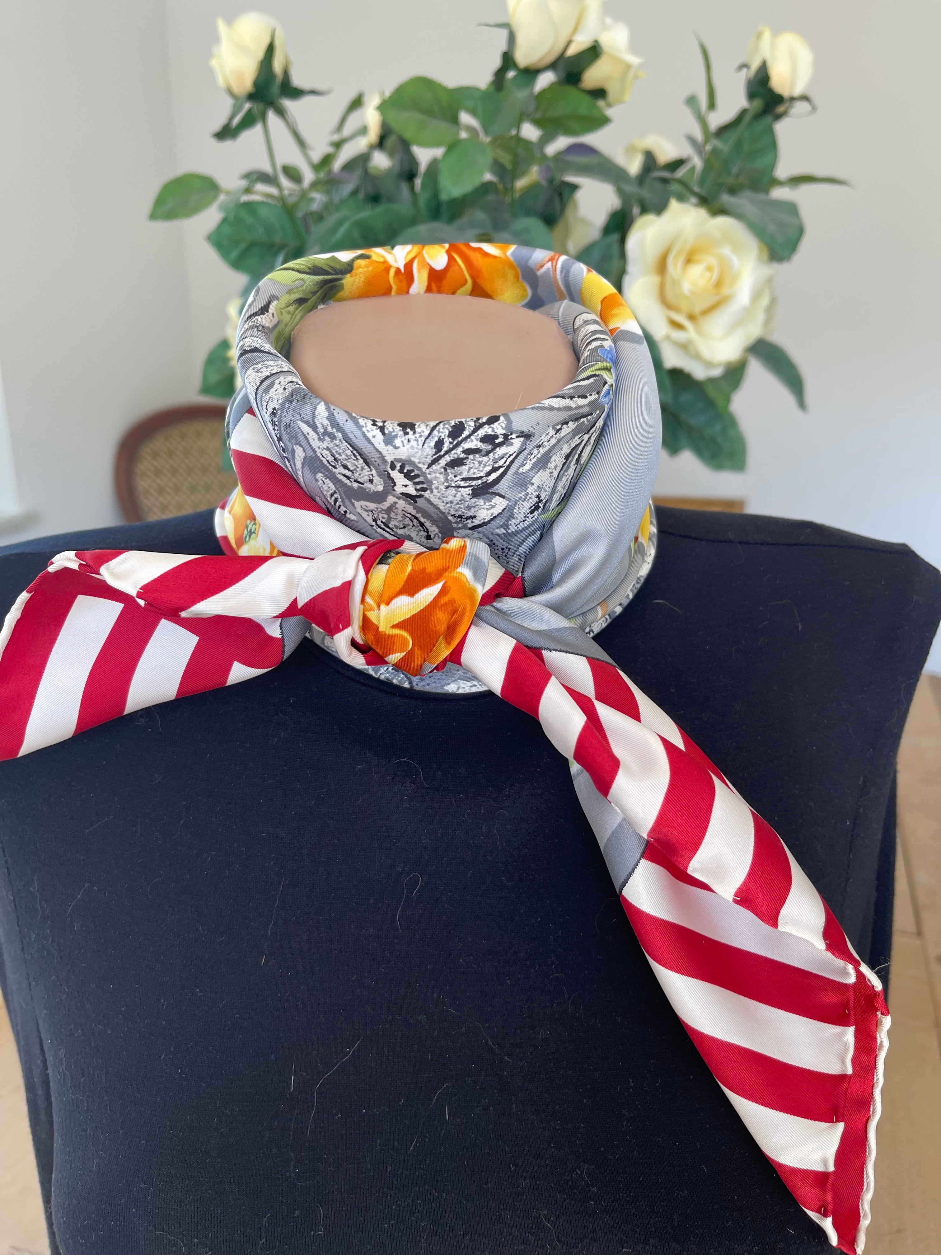 Givenchy foulard schal seide silk