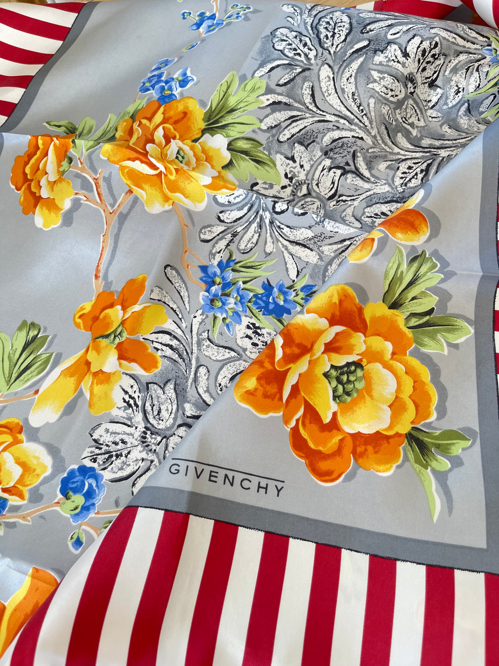 Givenchy foulard schal seide silk