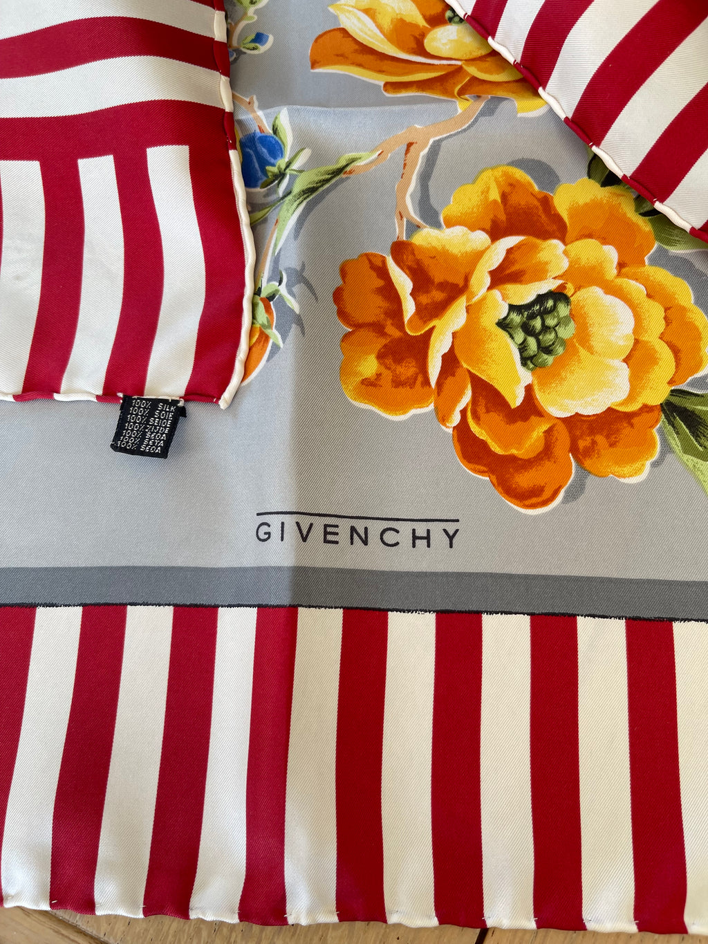Givenchy foulard schal seide silk