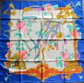 LEONARD foulard carré scarf schal seide soie silk
