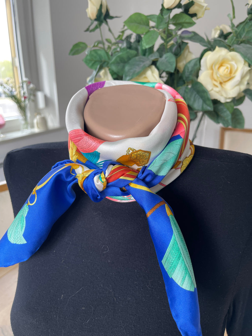 LEONARD foulard carré scarf schal seide soie silk