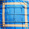 LONGCHAMP foulard carré scarf schal soie silk seide