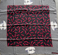 UNGARO foulard carré scarf silk soie seide schal