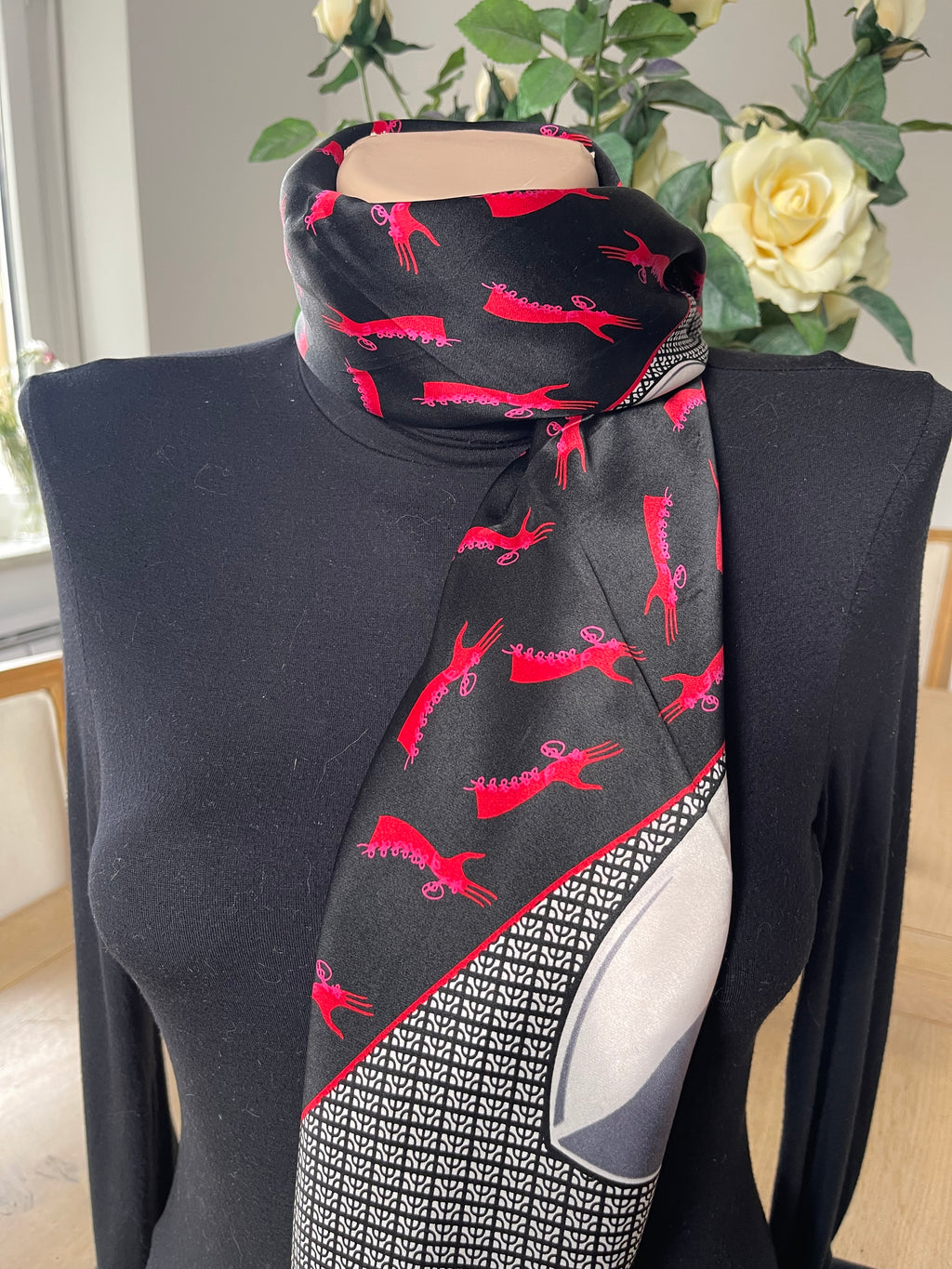 UNGARO foulard carré scarf silk soie seide schal