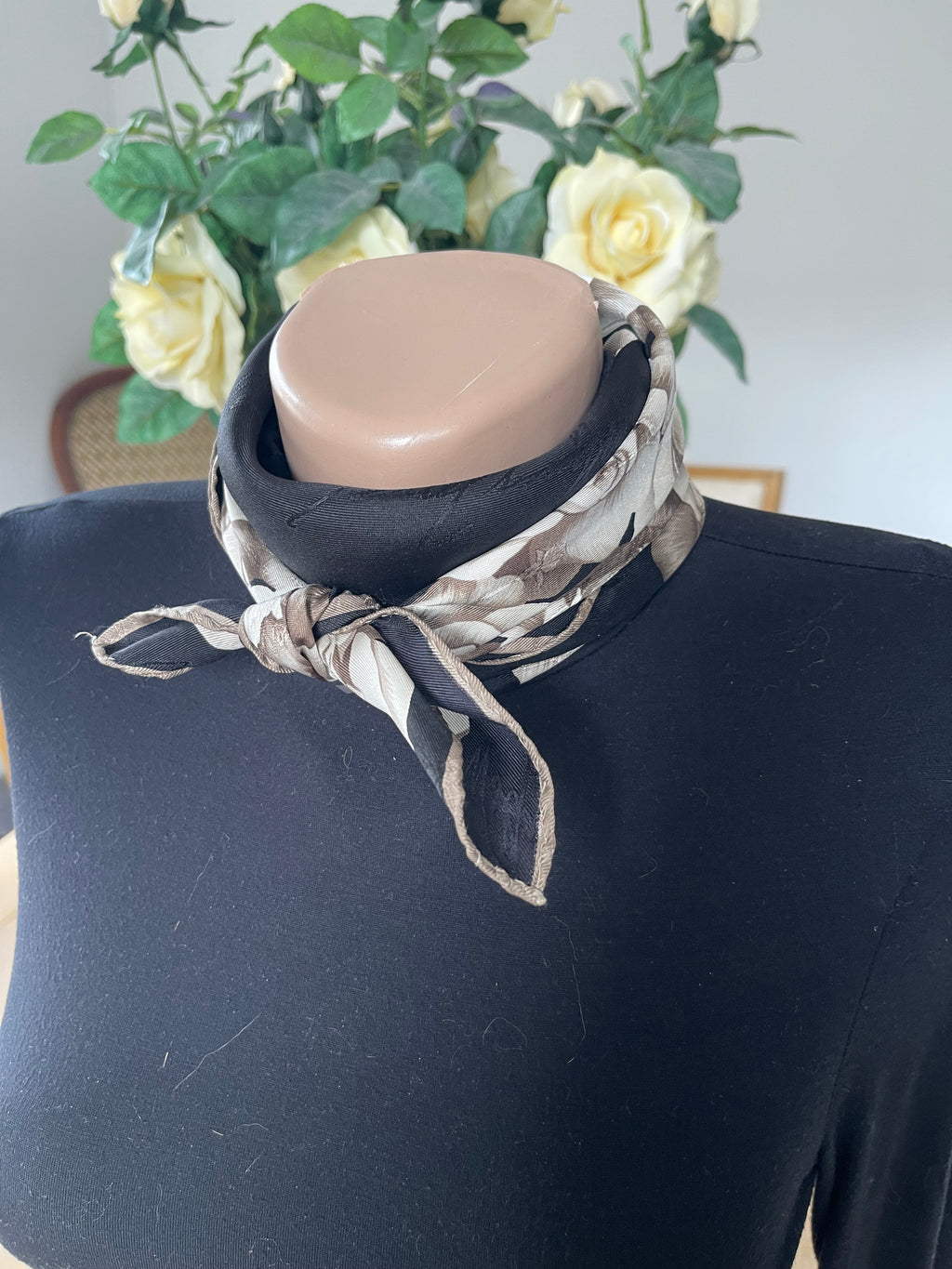 JOOP carré foulard scarf schal sjaal seide soie silk