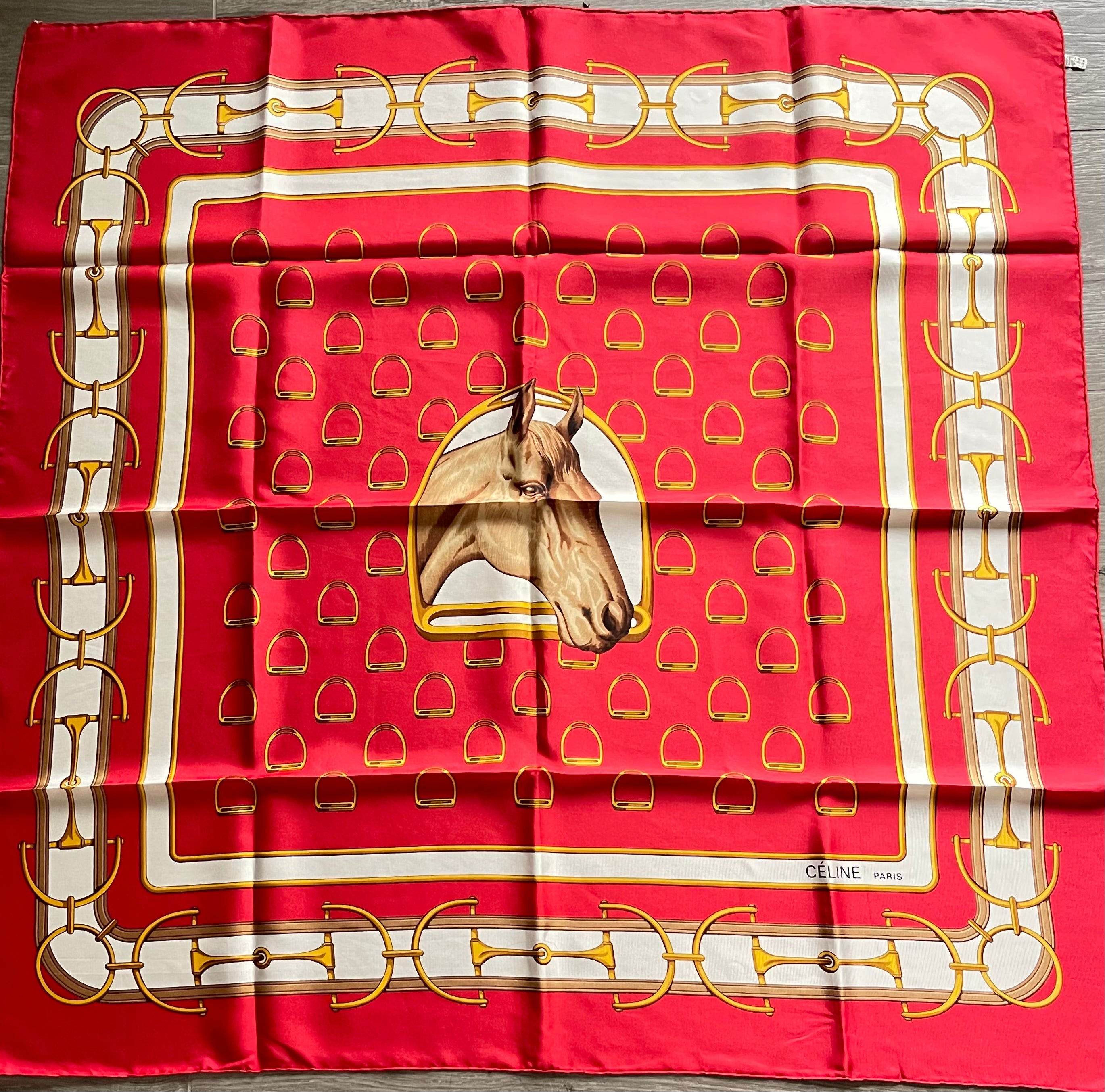 CELINE foulard carré seide soie silk