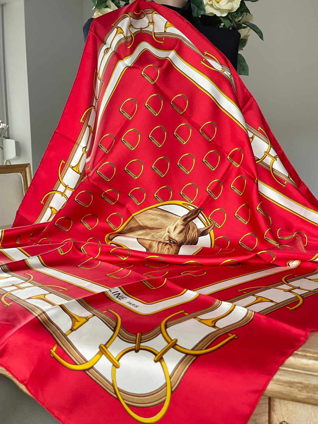 CELINE foulard carré seide soie silk