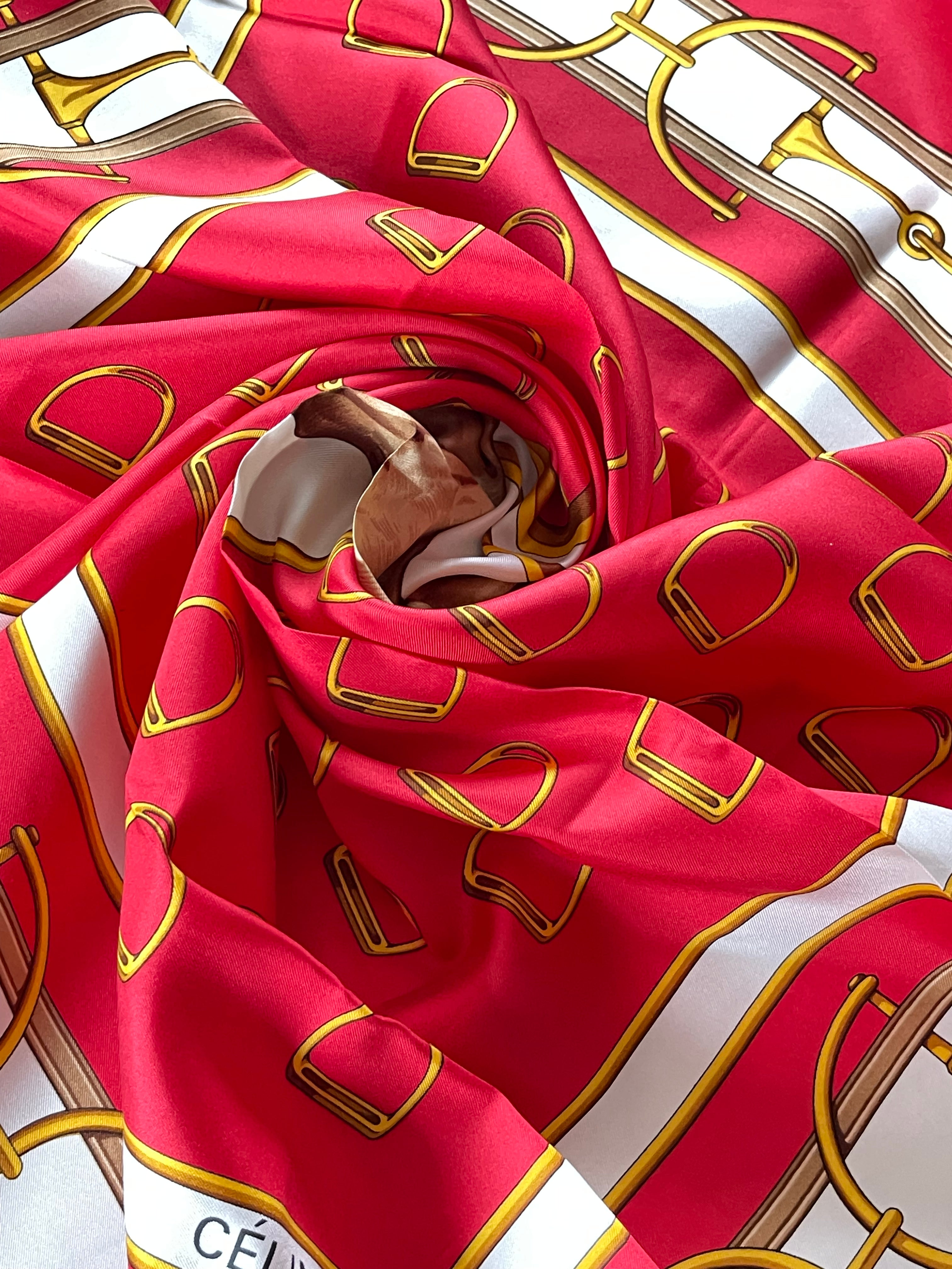 CELINE foulard carré seide soie silk