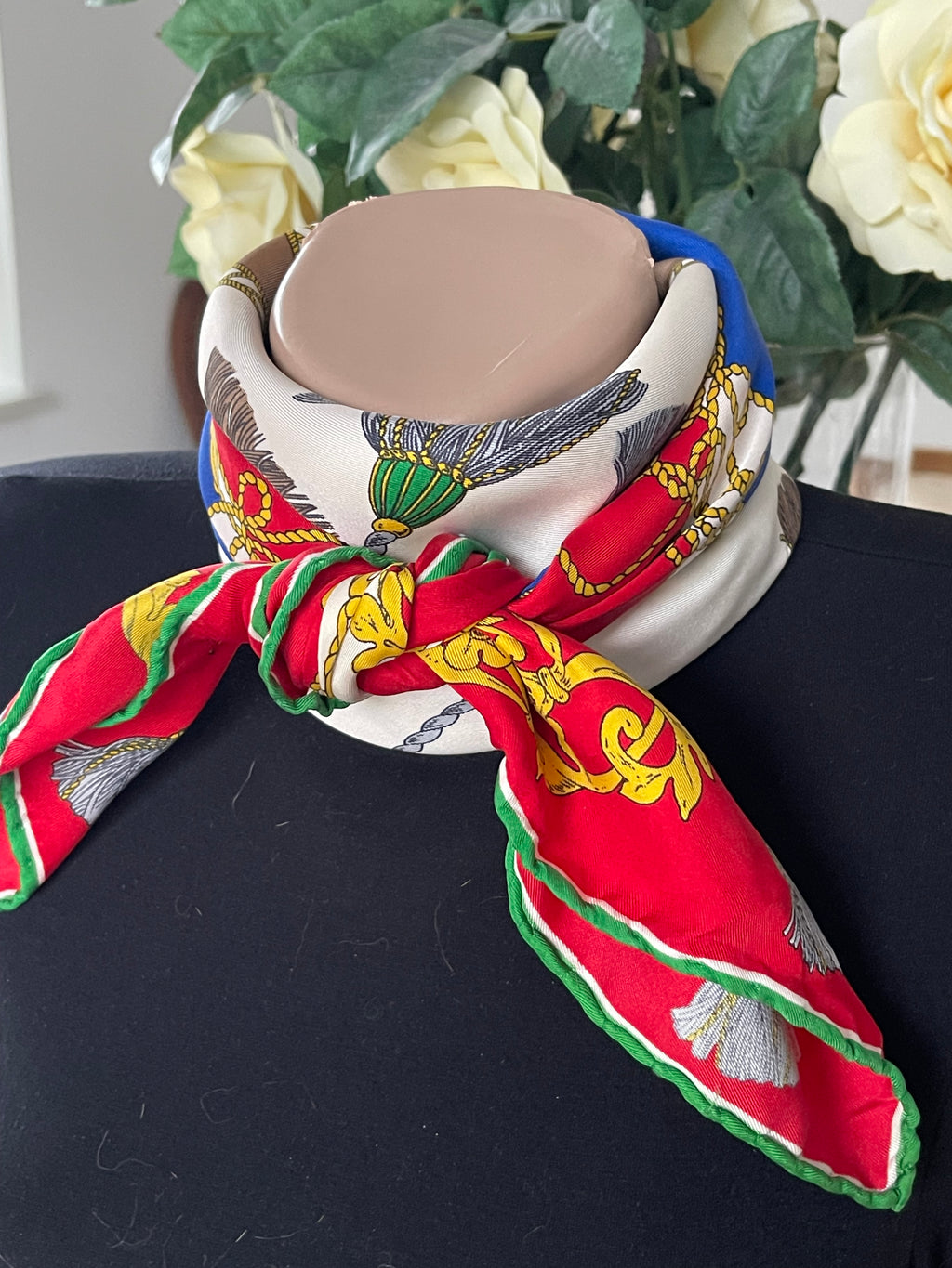 Celine foulard carré schal seide silk soie