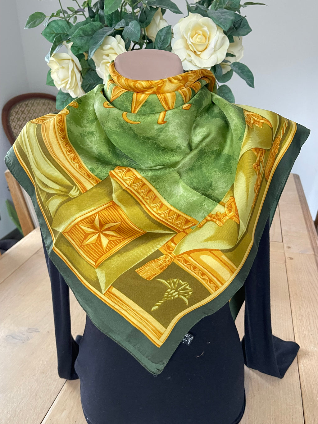 JOOP! foulard carré en soie silk scarf schal seide