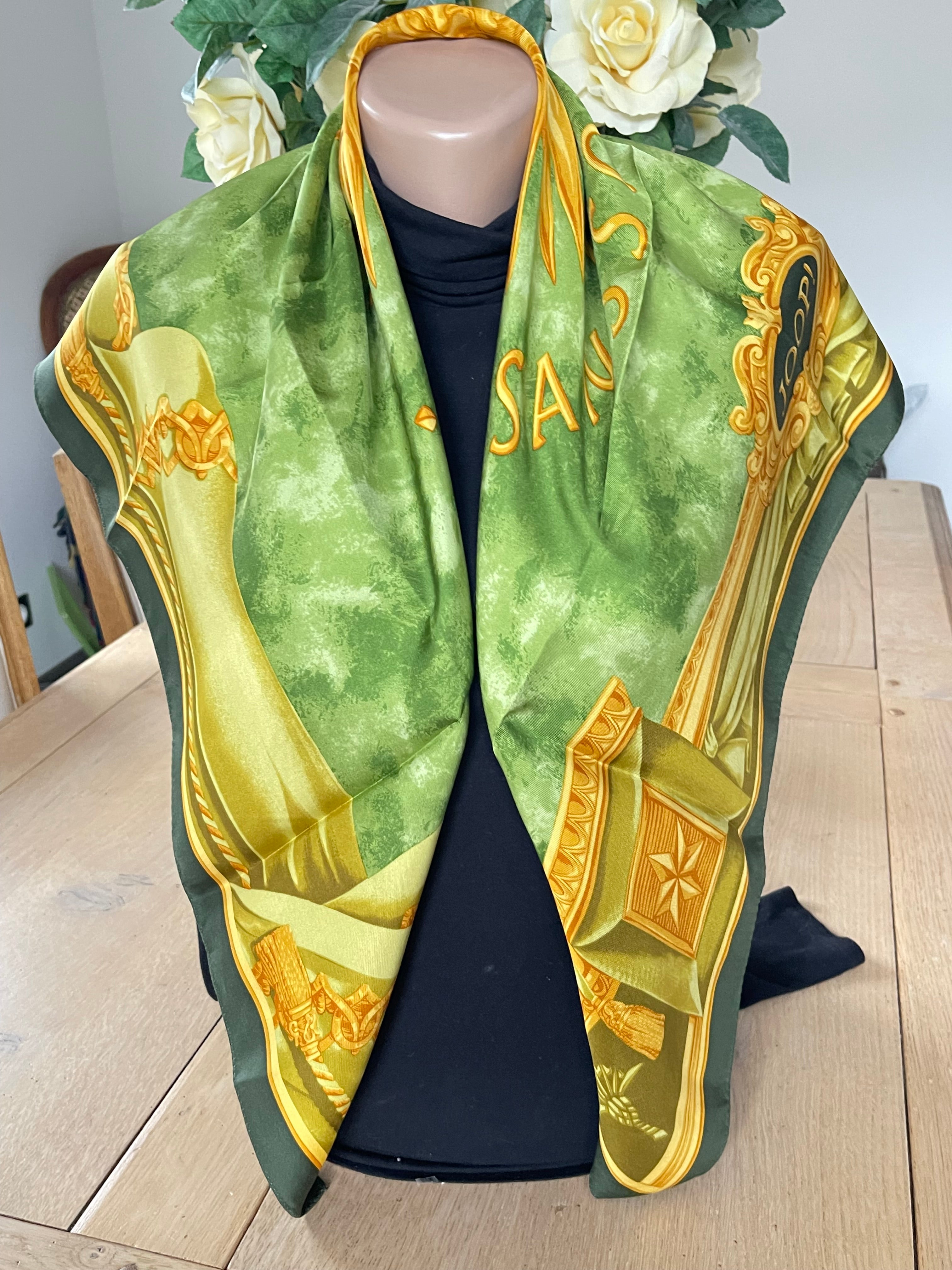 JOOP! foulard carré en soie silk scarf schal seide