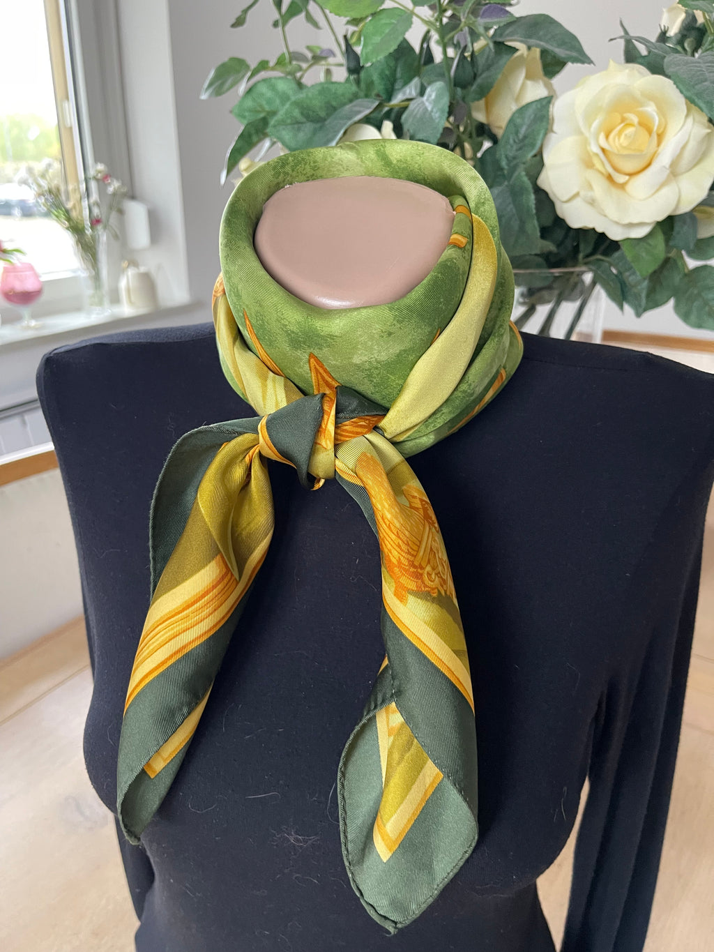 JOOP! foulard carré en soie silk scarf schal seide