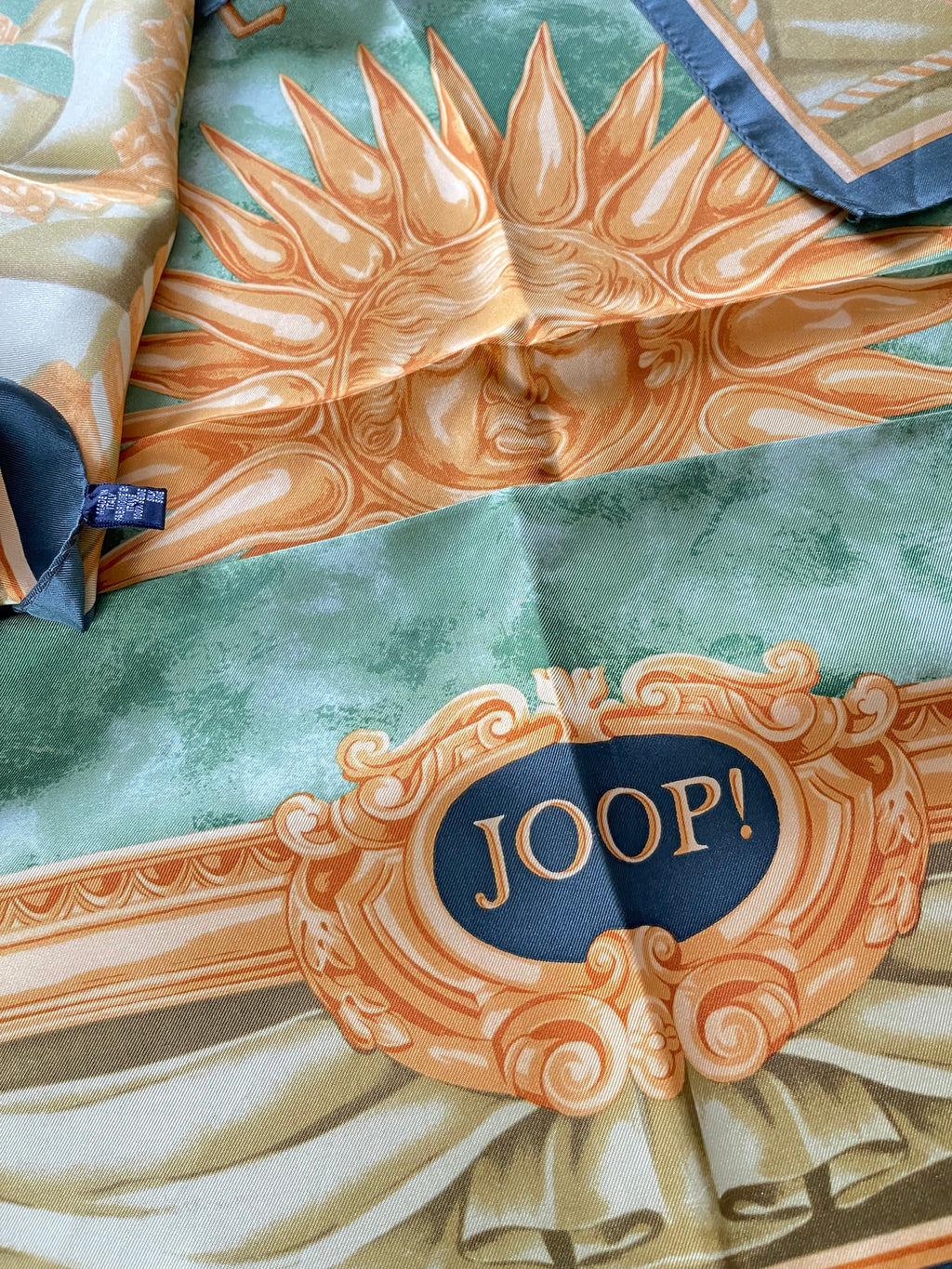 JOOP! foulard carré en soie silk scarf schal seide
